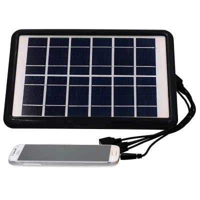Солнечное зарядное устройство Easy Power EP-0606A 5в1 6V 6W Black (3_02833) - 2 - Robinzon.ua