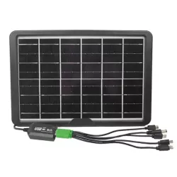 Солнечное зарядное устройство CCLAMP CL-0915 2xUSB 16V 15W (3_03088) - Robinzon.ua