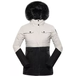 Куртка ж Alpine Pro EGYPA LJCB592 128 - M - бежевий/чорний - Robinzon.ua