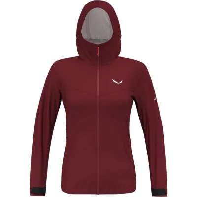 Мембранная женская куртка для трекинга Salewa Puez Aqua 4 2.5L PTX Jacket W, Red Syrah, 48/42 (28616/1570 48/42) - 1 - Robinzon.ua