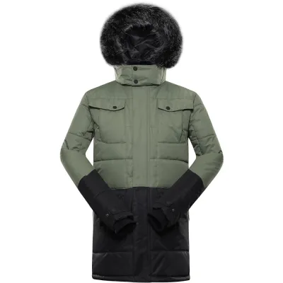 Міська чоловіча мембранна куртка Alpine Pro EGYP, Green/Black, L (MJCB625587 L) - 1 - Robinzon.ua