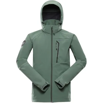Чоловіча куртка Soft Shell Alpine Pro HOOR, Green, S (MJCB623722 S) - 1 - Robinzon.ua