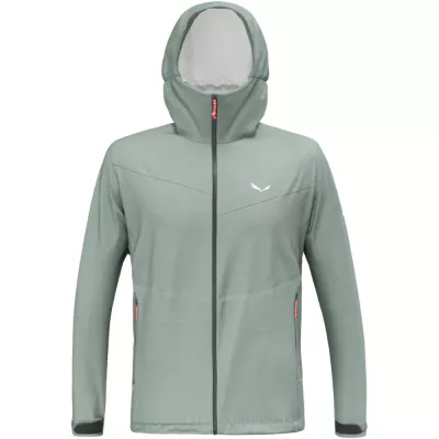 Мембранна чоловіча куртка для трекінгу Salewa Puez Aqua 4 2.5L PTX Jacket M, Green Shadow, 50/L (228615/5131 50/L) - Robinzon.ua