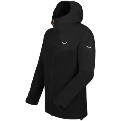 Мембранная мужская куртка Salewa Puez GTX 2L M Jacket, Black Out, 46/S (28505/0910 46/S) - 2 - Robinzon.ua