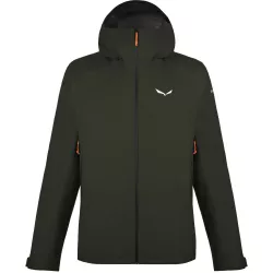 Куртка ч Salewa PUEZ GTX PACLITE M JACKET 28476 5281 - 48/M - темно-оливковий - Robinzon.ua