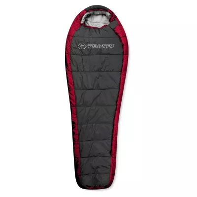 Спальный мешок Trimm Highlander, (2/-3 Сᵒ), 195 - Left Zip, Red / dark grey (8595225496902) - Robinzon.ua