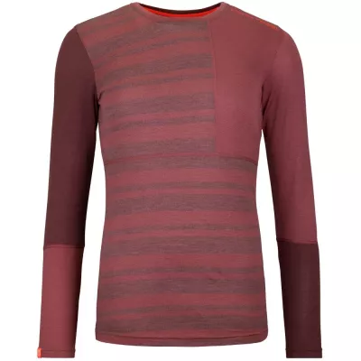 Термофутболка женская Ortovox 185 ROCK'N'WOOL LONG SLEEVE W, mountain rose, L (8415200034) - Robinzon.ua