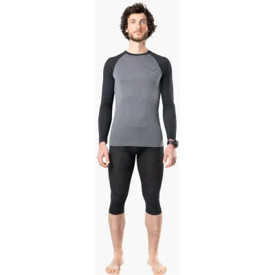 Термофутболка мужская Dynafit TOUR LIGHT MERINO M L/S Tee, Black, M (71364/0911 M) - 3 - Robinzon.ua
