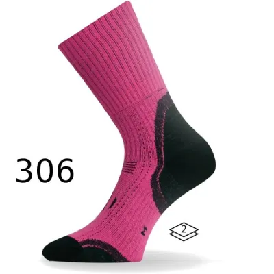 Термоноски трекинговые Lasting TKA 900 S Black (TKA-900S) - 2 - Robinzon.ua