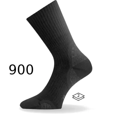 Термоноски трекинговые Lasting TKA 900 S Black (TKA-900S) - 1 - Robinzon.ua