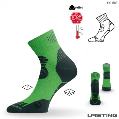 Термоноски трекинговые Lasting TKI, Red/Black, S (TKI-308S) - 4 - Robinzon.ua