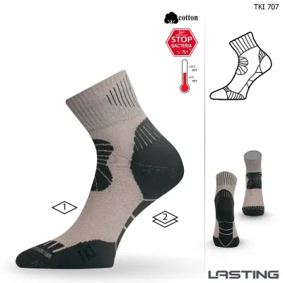 Термоноски трекинговые Lasting TKI, Red/Black, S (TKI-308S) - 1 - Robinzon.ua