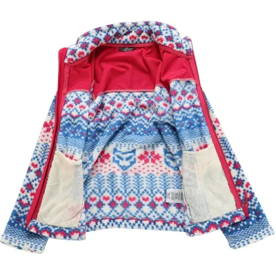 Кофта флісова дитяча Alpine Pro EFLINO, pink/blue, 128-134 (007.018.0017) - 6 - Robinzon.ua
