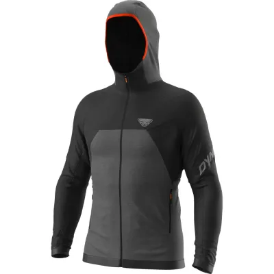 Мужская флисовая кофта с рукавом реглан Dynafit Tour Wool Thermal M Hoody, Black, L (71362/0911 L) - 1 - Robinzon.ua