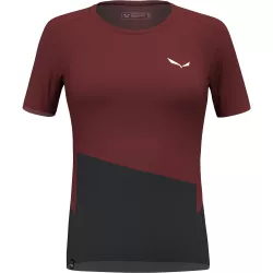 Футболка ж Salewa PUEZ SPORTY DRY W T-SHIRT 28633 1571 - 38/32 (XXS) - бордовий - Robinzon.ua