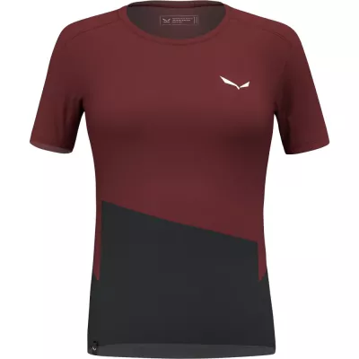 Футболка ж Salewa PUEZ SPORTY DRY W T-SHIRT 28633 1571 - 38/32 (XXS) - бордовий - Robinzon.ua