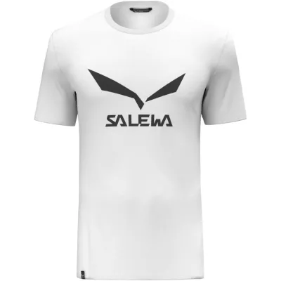 Футболка чоловіча Salewa SOLIDLOGO DRI-REL M S/S TEE, White, 48/M (27018/0010 48/M) - Robinzon.ua