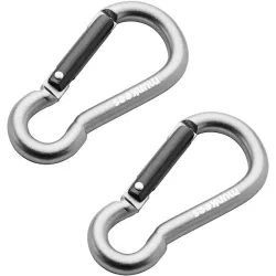 Munkees 3236 карабіни Pear 6 mm x 60 mm 2-Pack grey - Robinzon.ua