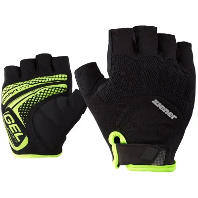 Ziener велорукавички Colit black-poison yellow 8 - Robinzon.ua