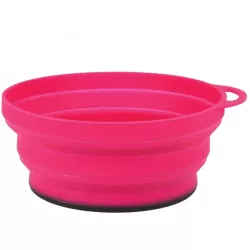 Lifeventure тарілка Silicone Ellipse Bowl pink - Robinzon.ua