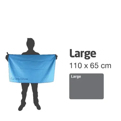 Lifeventure рушник Micro Fibre Comfort aqua L - 3 - Robinzon.ua