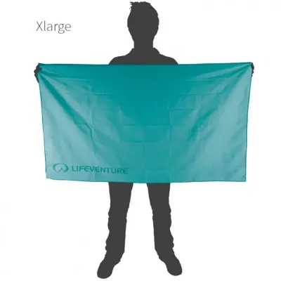 Lifeventure полотенце Recycled Soft Fibre Trek teal L - 3 - Robinzon.ua