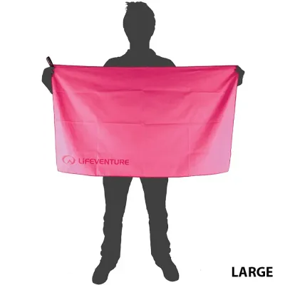 Lifeventure полотенце Soft Fibre Advance pink XL - 3 - Robinzon.ua