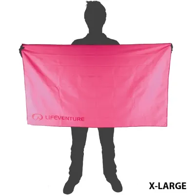 Lifeventure полотенце Soft Fibre Advance pink XL - 4 - Robinzon.ua