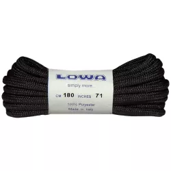 LOWA шнурки Trekking 180 cm black-black - Robinzon.ua