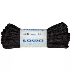 LOWA шнурки Trekking 210 cm black-black - Robinzon.ua