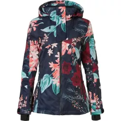 Rehall куртка Willow W 2022 floral red S - Robinzon.ua