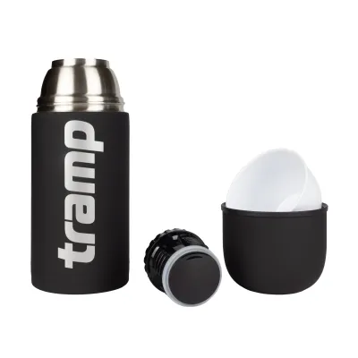 Термос TRAMP Soft Touch 0,75 л UTRC-108 black - 1 - Robinzon.ua