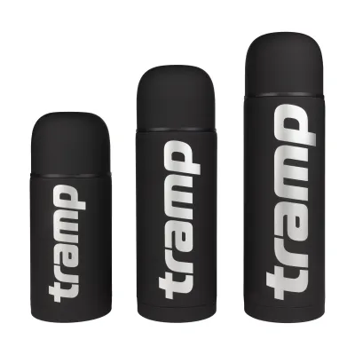 Термос TRAMP Soft Touch 1 л UTRC-109 black - 3 - Robinzon.ua