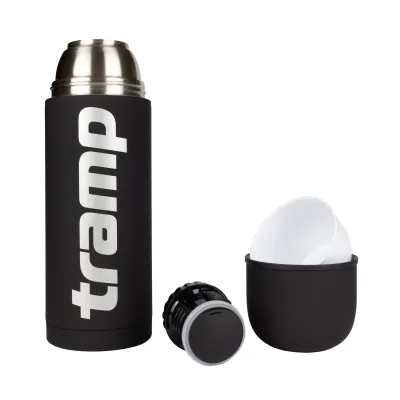 Термос TRAMP Soft Touch 1,2 л UTRC-110 black - 1 - Robinzon.ua