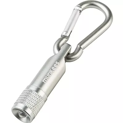 Munkees 1076 брелок-фонарик LED with Carabiner grey - Robinzon.ua