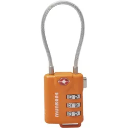 Munkees 3609 брелок-замок TSA Cable Combi Lock orange - Robinzon.ua