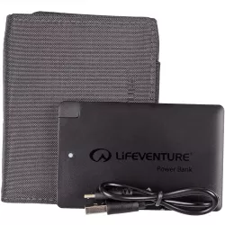 Lifeventure кошелек RFID Charger Wallet grey - Robinzon.ua