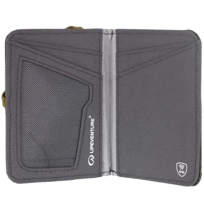 Lifeventure кошелек Recycled RFID Card Wallet olive - 2 - Robinzon.ua