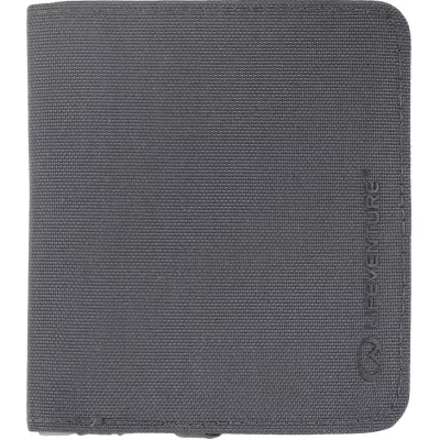Lifeventure кошелек Recycled RFID Compact Wallet grey - Robinzon.ua