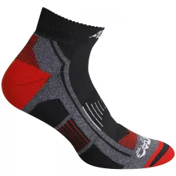 Термошкарпетки Accapi Trekking Ultralight Quarter, Black/Red, 45-47 (ACC H0825.999-IV) - Robinzon.ua