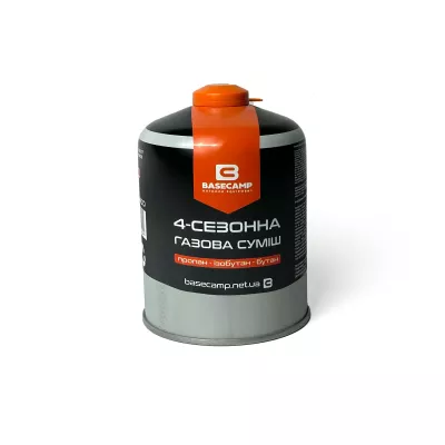 Газовий балон BaseCamp 4 Season Gas 450 г (BCP 70400) - Robinzon.ua