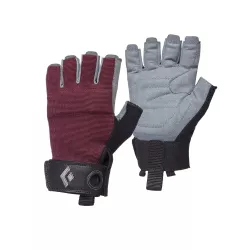 Рукавички жіночі Black Diamond Crag Half-Finger Gloves, Bordeaux, L (BD 801868.6018-L) - Robinzon.ua