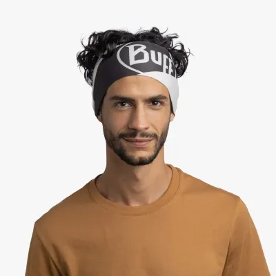 Пов'язка на голову Buff Coolnet UV+ Wide Headband, Arthy Graphite, One Size (BU 133783.901.10.00) - 1 - Robinzon.ua