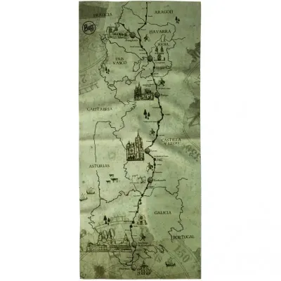 Шарф-труба Buff Coolnet UV, Camino Frances, One Size (BU 134425.845.10.00) - 1 - Robinzon.ua