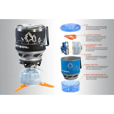Система приготування їжі Jetboil Minimo 1 л, Carbon (JB MNMCB) - 6 - Robinzon.ua
