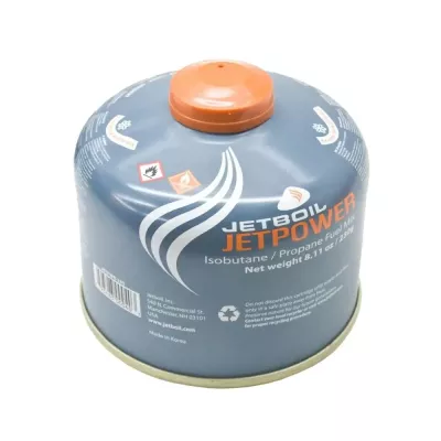 Різьбовий газовий балон Jetboil Jetpower Fuel Blue, 230 г (JB JF230-EU) - Robinzon.ua