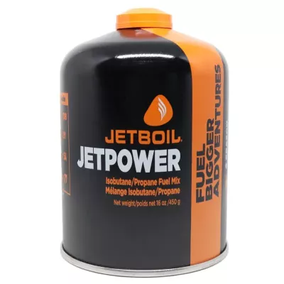 Різьбовий газовий балон Jetboil Jetpower Fuel, 450 г (JB JF450-EU) - Robinzon.ua