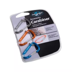 Карабін Accessory Carabiner 3 Pack Mix Color від Sea to Summit (STS AABINER3) - Robinzon.ua
