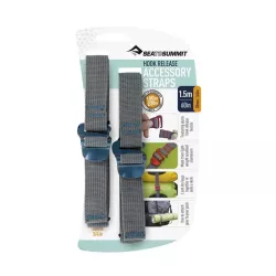 Стяжний ремінь Accessory Strap With Hook Buckle Grey, 1.5 м x 20 мм від Sea to Summit (STS ATDASH201.5) - Robinzon.ua