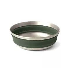 Миска складна Sea to Summit Detour Stainless Steel Collapsible Bowl, Laurel Wreath Green, M (STS ACK039011-052004) - Robinzon.ua